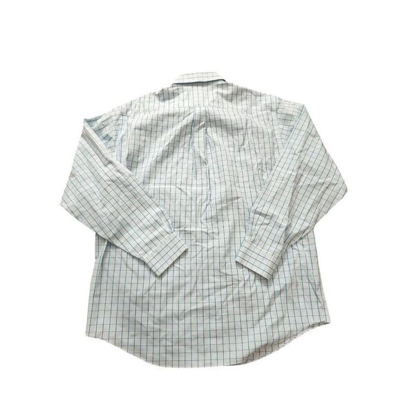 Brooks Brothers plaid men's Large supima cotton button up with chest pocket - Picture 7 of 8